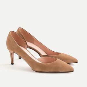 Lucie suede pumps NWOT